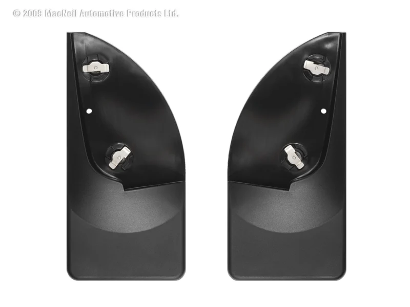 Weathertech 120001 - No-Drill MudFlaps, Black, Molded Rubber