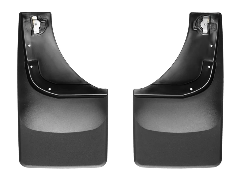 Weathertech 120002 - No-Drill MudFlaps, Black, Molded Rubber