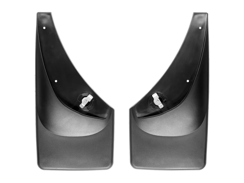Weathertech 120006 - No-Drill MudFlaps, Black, Molded Rubber