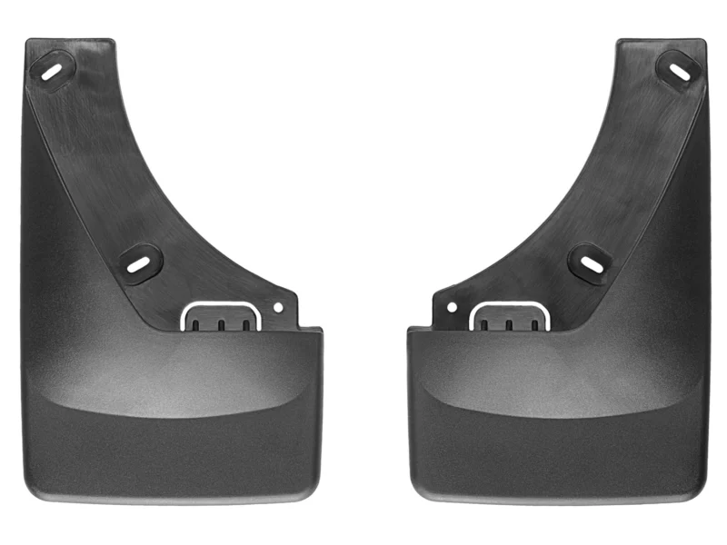 Weathertech 120012 - No-Drill MudFlaps, Black, Molded Rubber