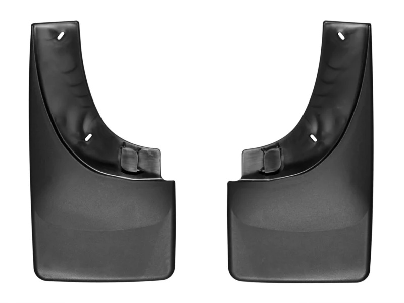 Weathertech 120013 - No-Drill MudFlaps, Black, Molded Rubber