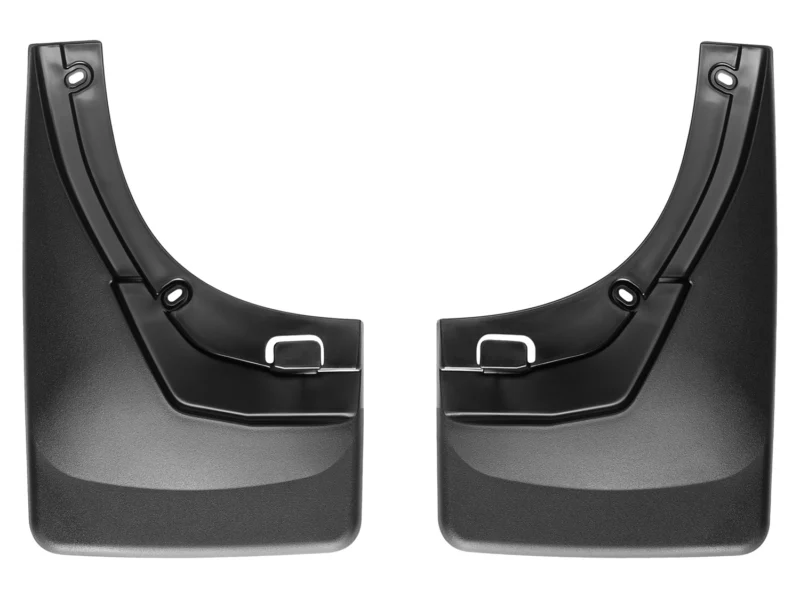 Weathertech 120014 - No-Drill MudFlaps, Black, Molded Rubber
