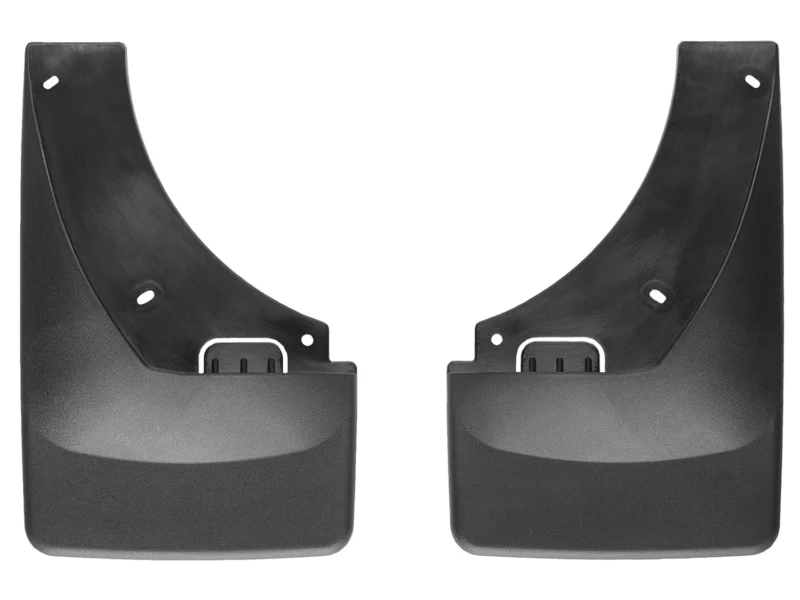 Weathertech 120016 - No-Drill MudFlaps, Black, Molded Rubber