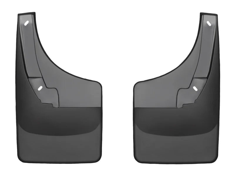 Weathertech 120024 - No-Drill MudFlaps, Black, Molded Rubber
