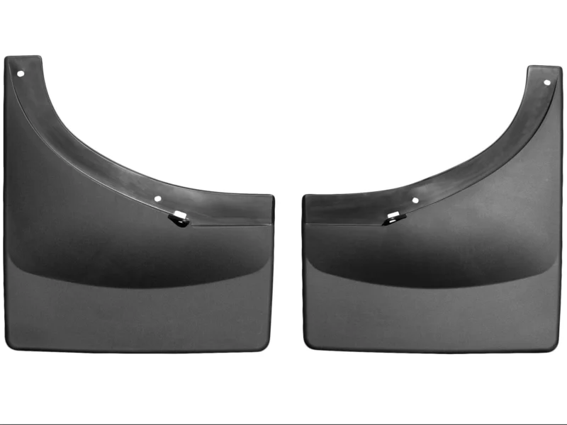 Weathertech 120025 - No-Drill MudFlaps, Black, Molded Rubber