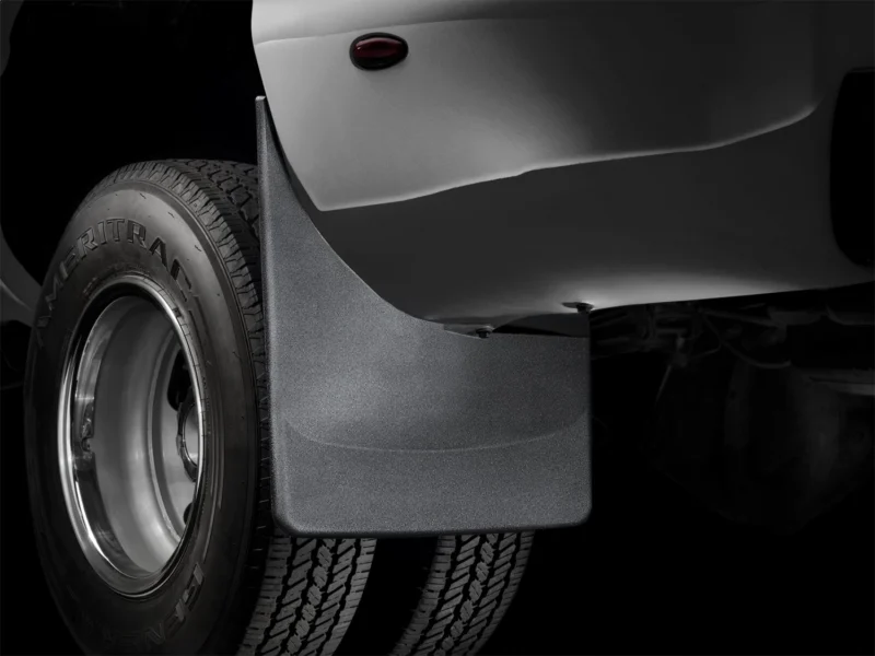 Weathertech 120027 - No-Drill MudFlaps, Black, Molded Rubber