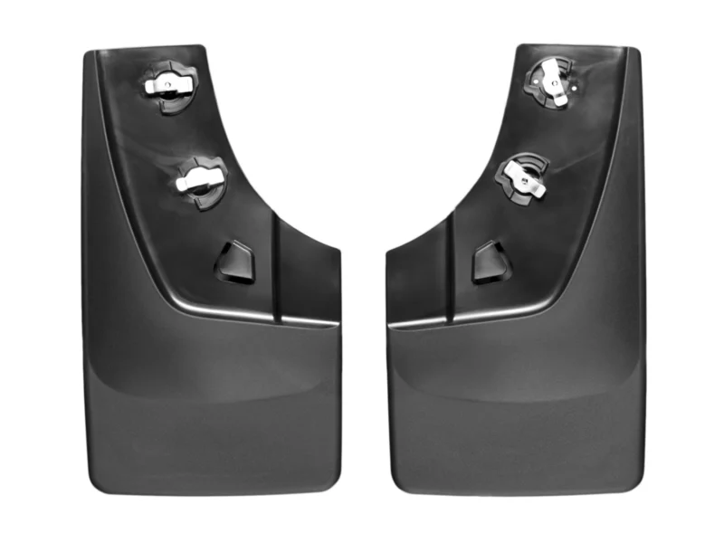 Weathertech 120036 - No-Drill MudFlaps, Black, Molded Rubber