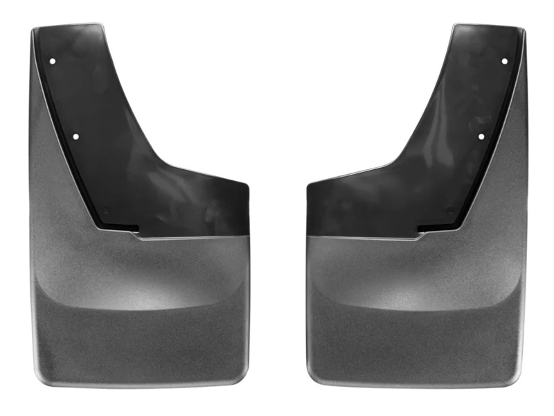 Weathertech 120038 - No-Drill MudFlaps, Black, Molded Rubber