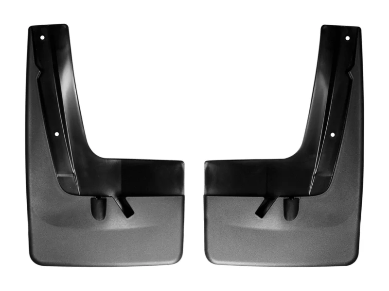 Weathertech 120043 - No-Drill MudFlaps, Black, Molded Rubber
