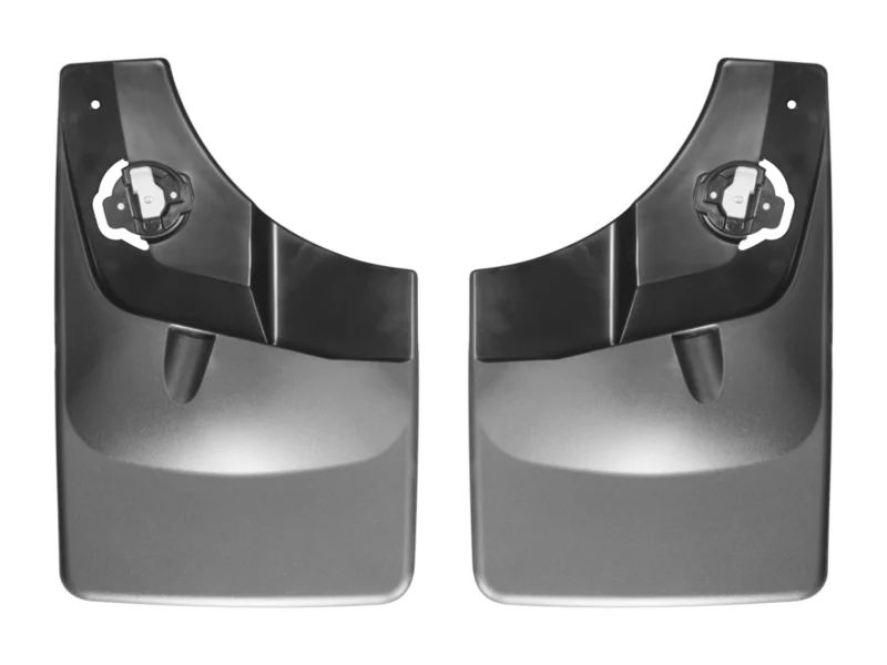 Weathertech 120044 - No-Drill MudFlaps, Black, Molded Rubber
