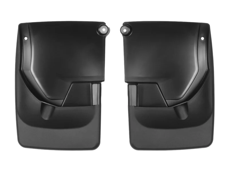 Weathertech 120053 - No-Drill MudFlaps, Black, Molded Rubber