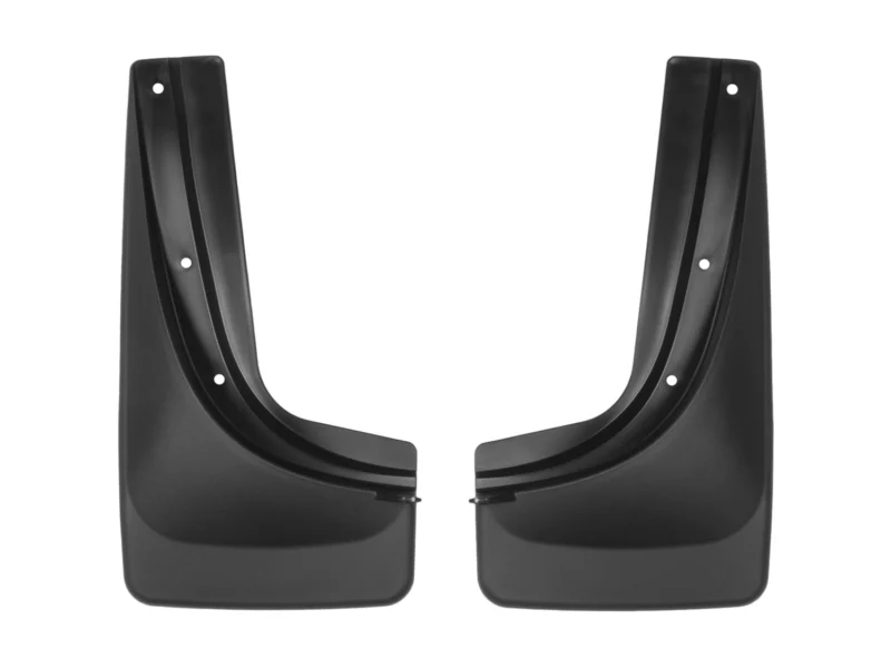 Weathertech 120054 - No-Drill MudFlaps, Black, Molded Rubber
