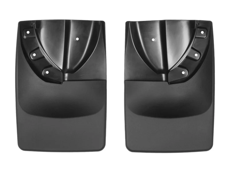 Weathertech 120055 - No-Drill MudFlaps, Black, Molded Rubber