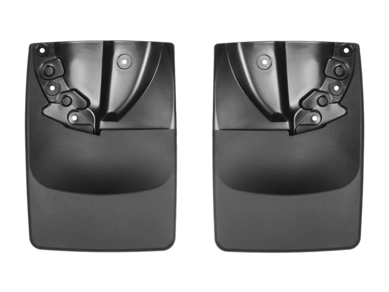 Weathertech 120056 - No-Drill MudFlaps, Black, Molded Rubber
