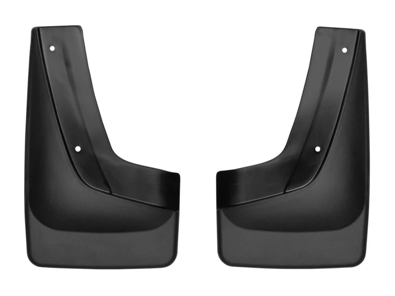 Weathertech 120062 - No-Drill MudFlaps, Black, Molded Rubber