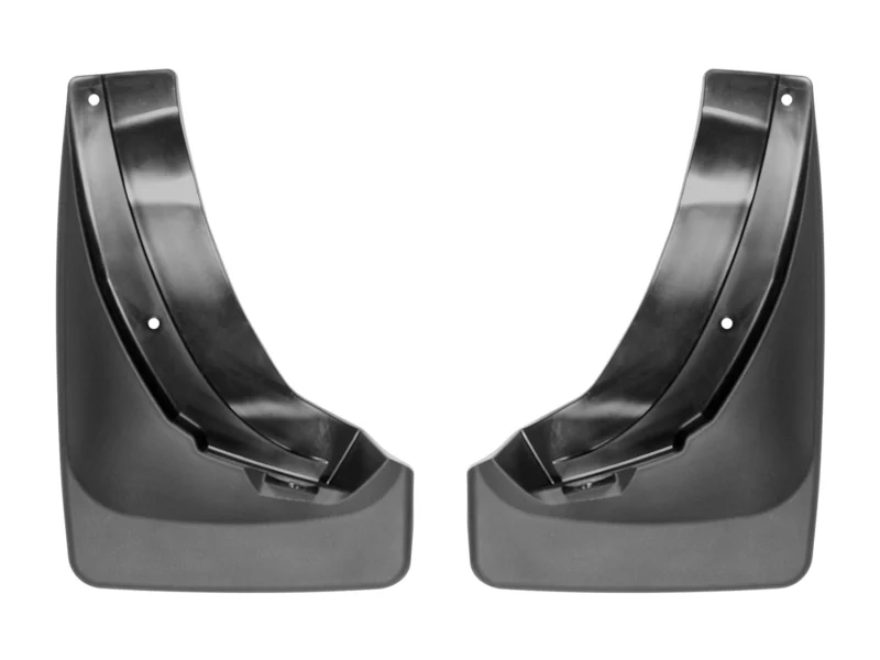 Weathertech 120063 - No-Drill MudFlaps, Black, Molded Rubber