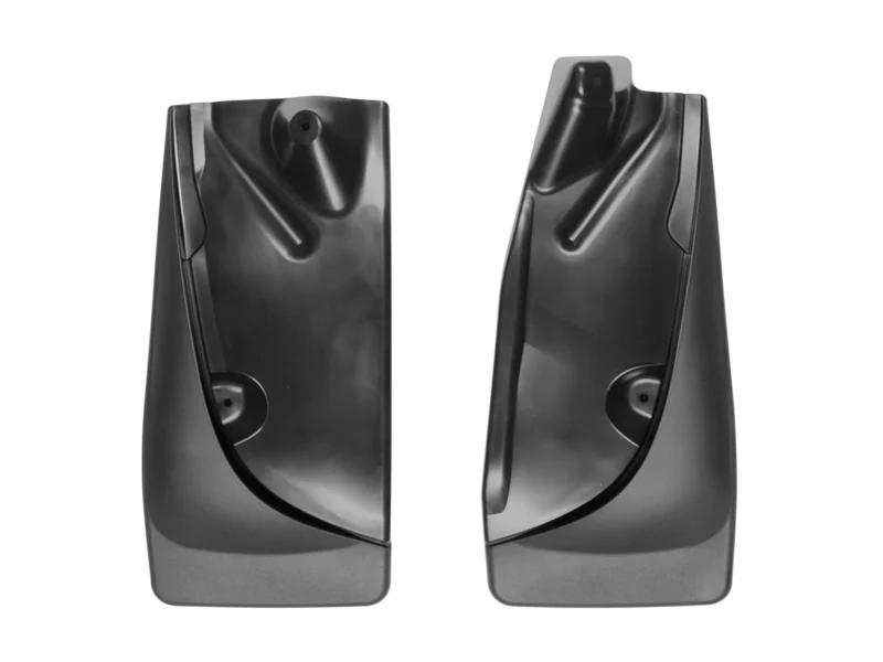 Weathertech 120064 - No-Drill MudFlaps, Black, Molded Rubber