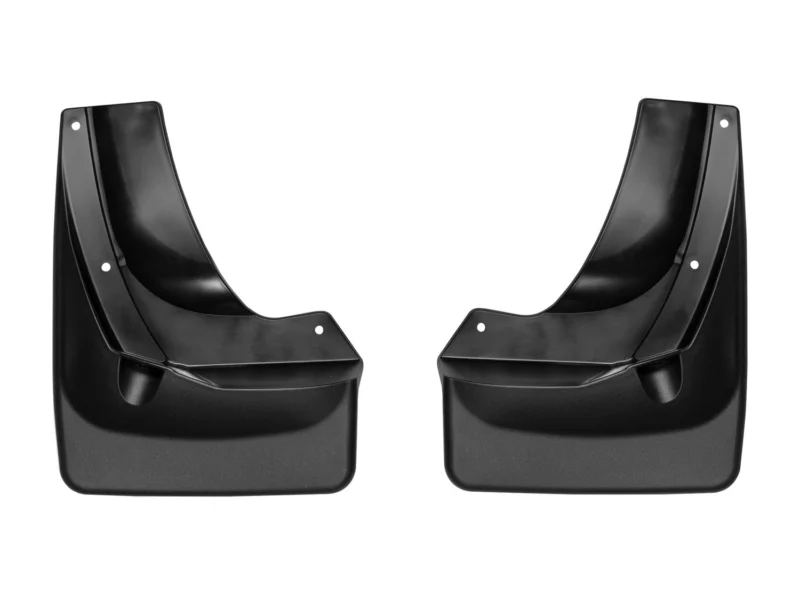 Weathertech 120069 - No-Drill MudFlaps, Black, Molded Rubber
