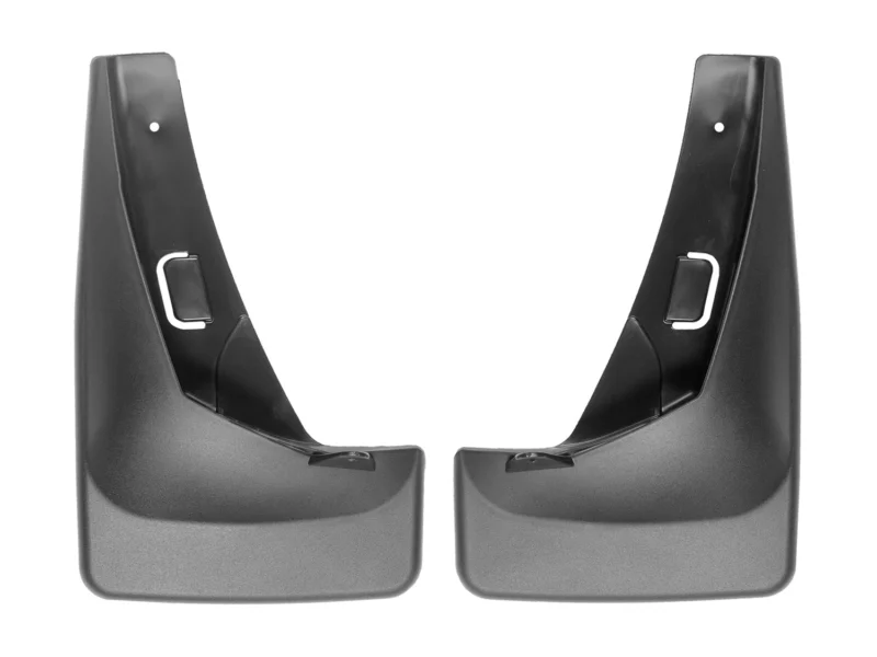 Weathertech 120070 - No-Drill MudFlaps, Black, Molded Rubber