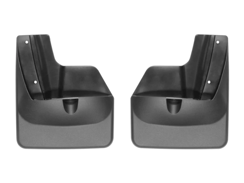 Weathertech 120072 - No-Drill MudFlaps, Black, Molded Rubber