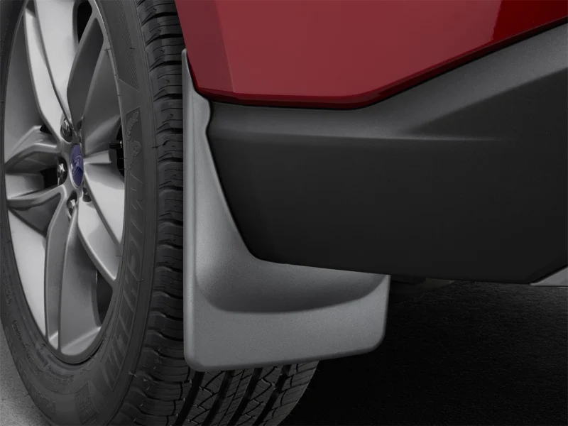 Weathertech 120074 - No-Drill MudFlaps, Black, Molded Rubber