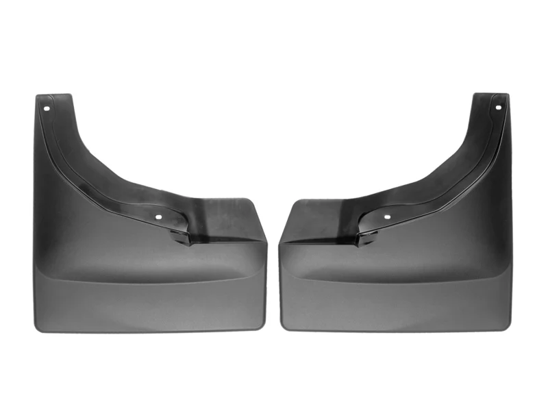 Weathertech 120076 - No-Drill MudFlaps, Black, Molded Rubber
