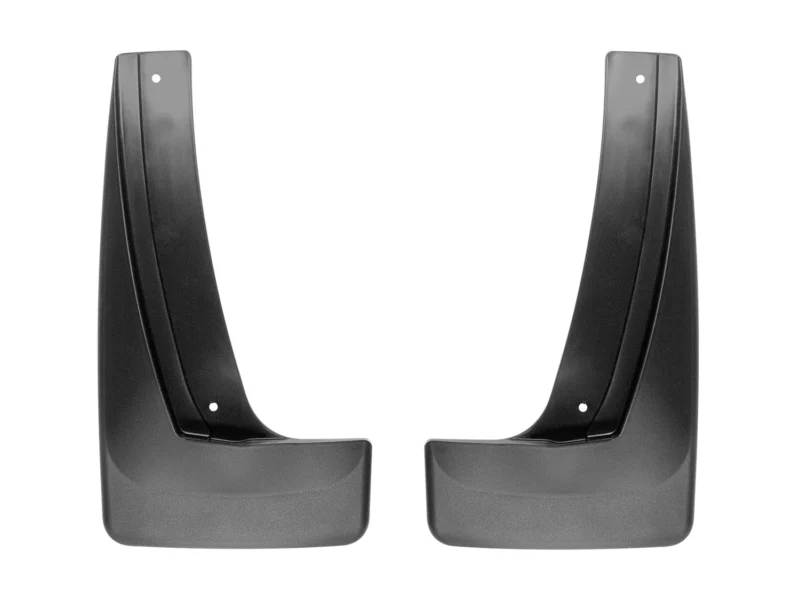 Weathertech 120079 - No-Drill MudFlaps, Black, Molded Rubber
