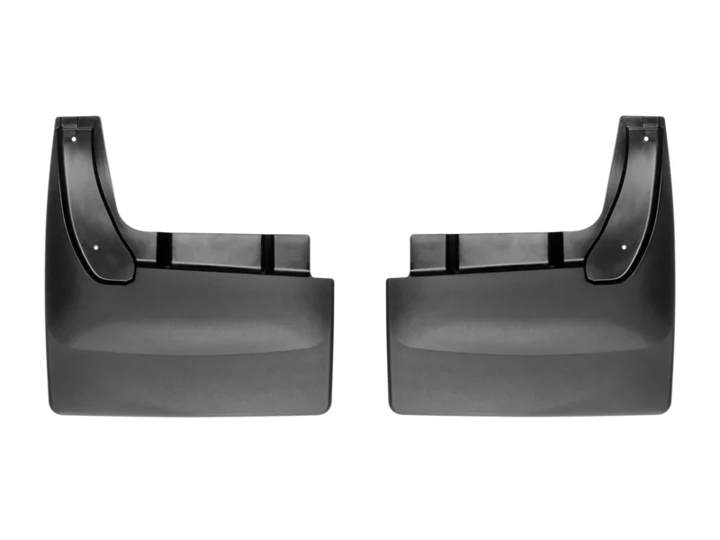 Weathertech 120080 - No-Drill MudFlaps, Black, Molded Rubber