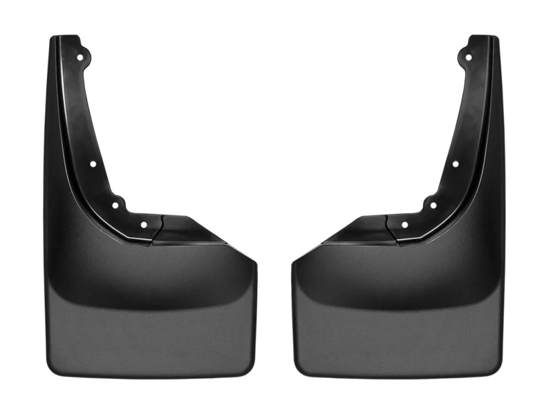 Weathertech 120084 - No-Drill MudFlaps, Black, Molded Rubber