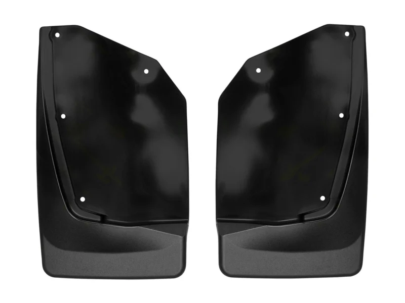 Weathertech 120086 - No-Drill MudFlaps, Black, Molded Rubber