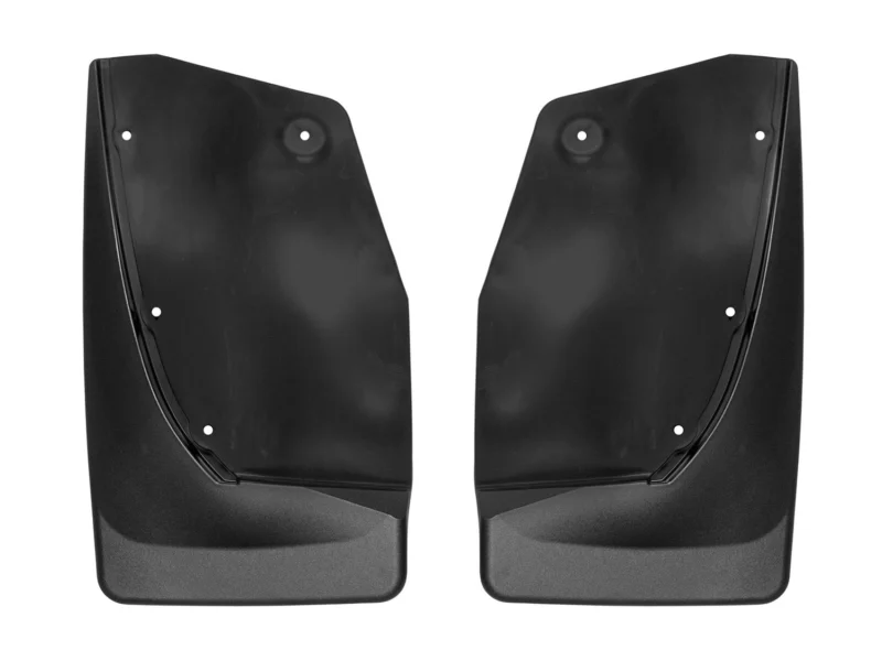 Weathertech 120087 - No-Drill MudFlaps, Black, Molded Rubber