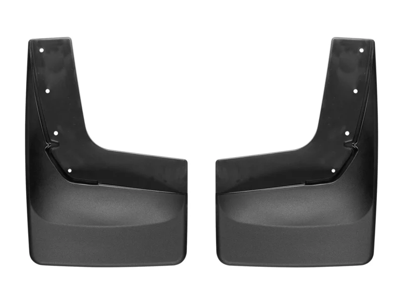 Weathertech 120088 - No-Drill MudFlaps, Black, Molded Rubber