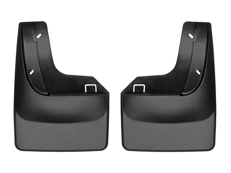 Weathertech 120089 - No-Drill MudFlaps, Black, Molded Rubber