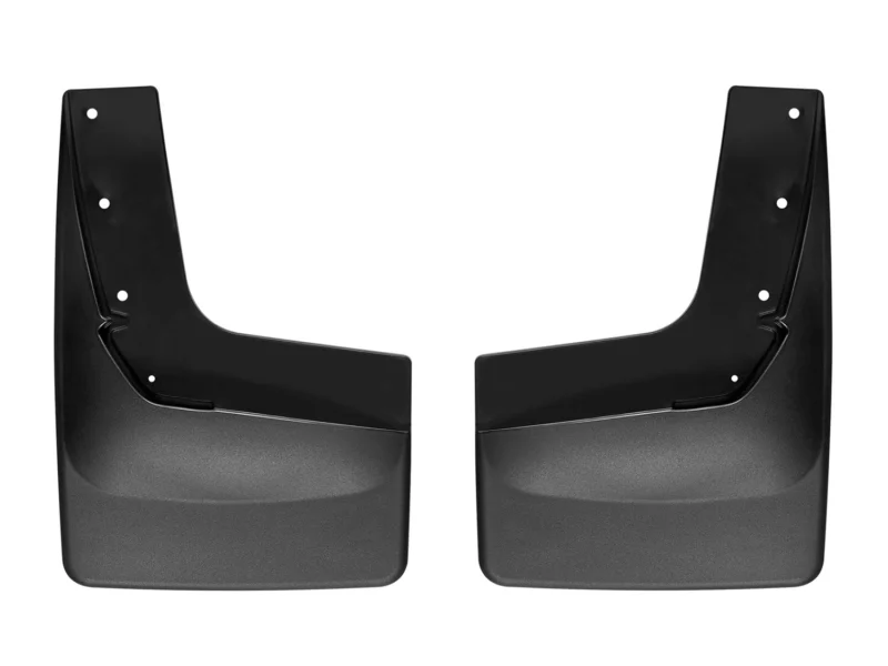 Weathertech 120094 - No-Drill MudFlaps, Black, Molded Rubber