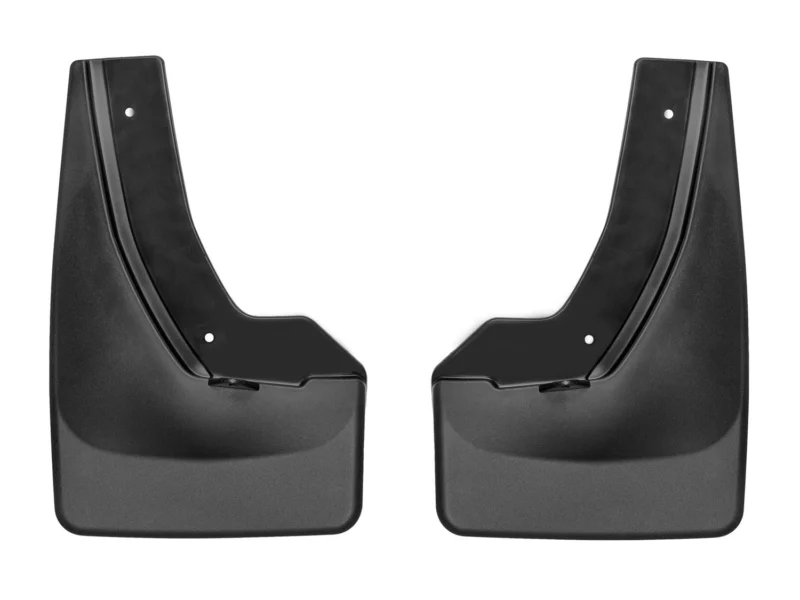 Weathertech 120104 - No-Drill MudFlaps, Black, Molded Rubber