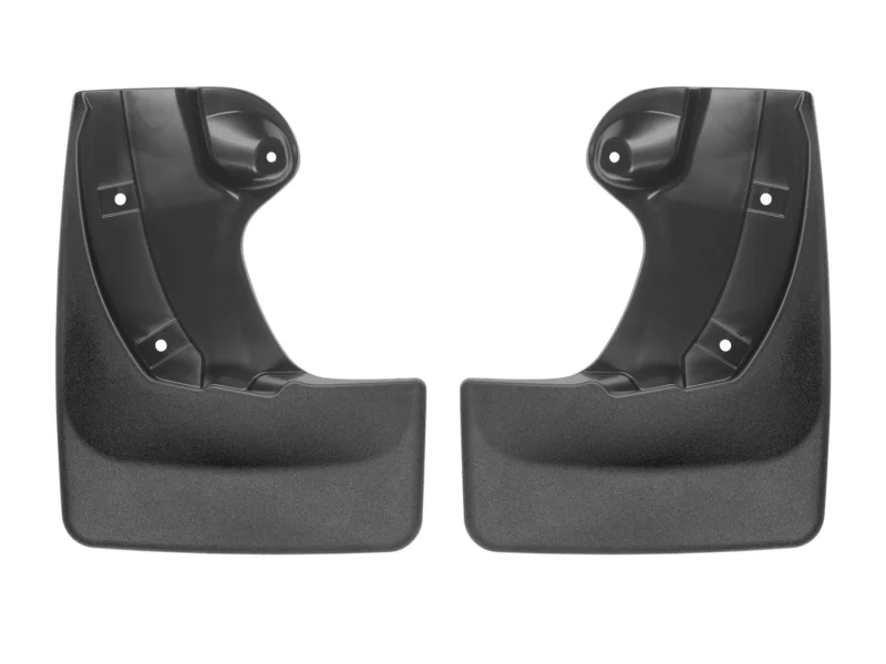 Weathertech 120107 - No-Drill MudFlaps, Black, Molded Rubber