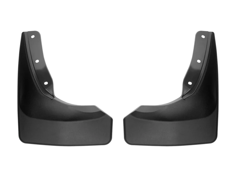 Weathertech 120111 - No-Drill MudFlaps, Black, Molded Rubber