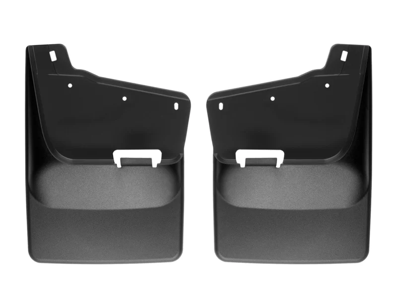 Weathertech 120118 - No-Drill MudFlaps, Black, Molded Rubber