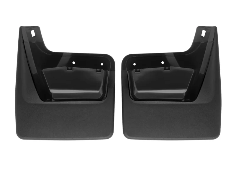 Weathertech 120119 - No-Drill MudFlaps, Black, Molded Rubber