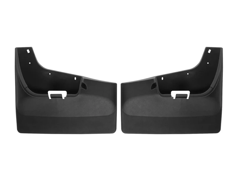 Weathertech 120122 - No-Drill MudFlaps, Black, Molded Rubber