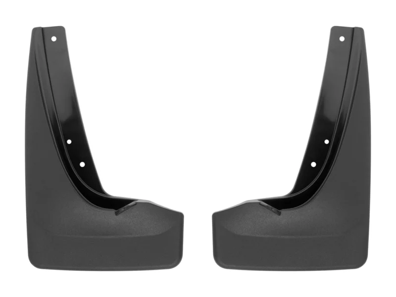Weathertech 120123 - No-Drill MudFlaps, Black, Molded Rubber