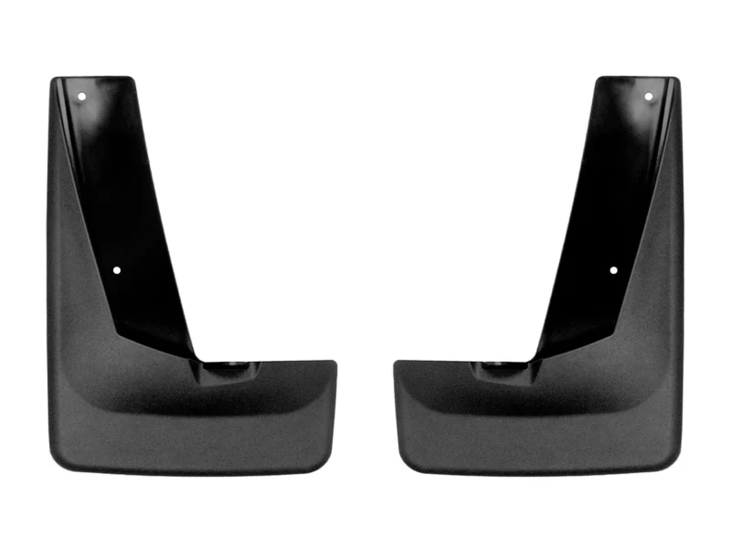 Weathertech 120132 - No-Drill MudFlaps, Black, Molded Rubber