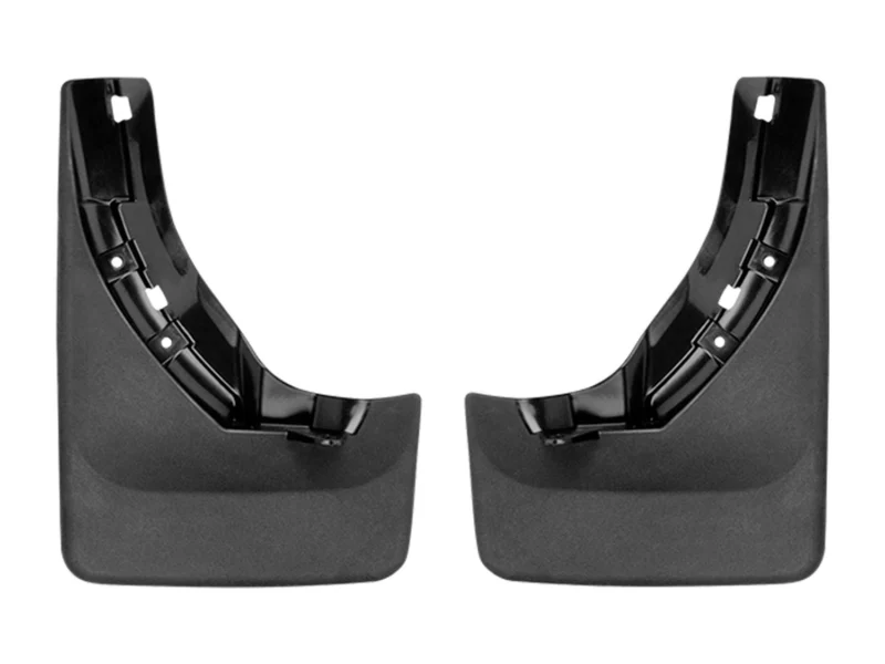 Weathertech 120135 - No-Drill MudFlaps, Black, Molded Rubber