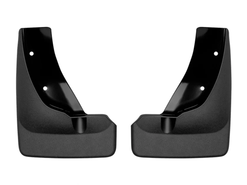 Weathertech 120136 - No-Drill MudFlaps, Black, Molded Rubber