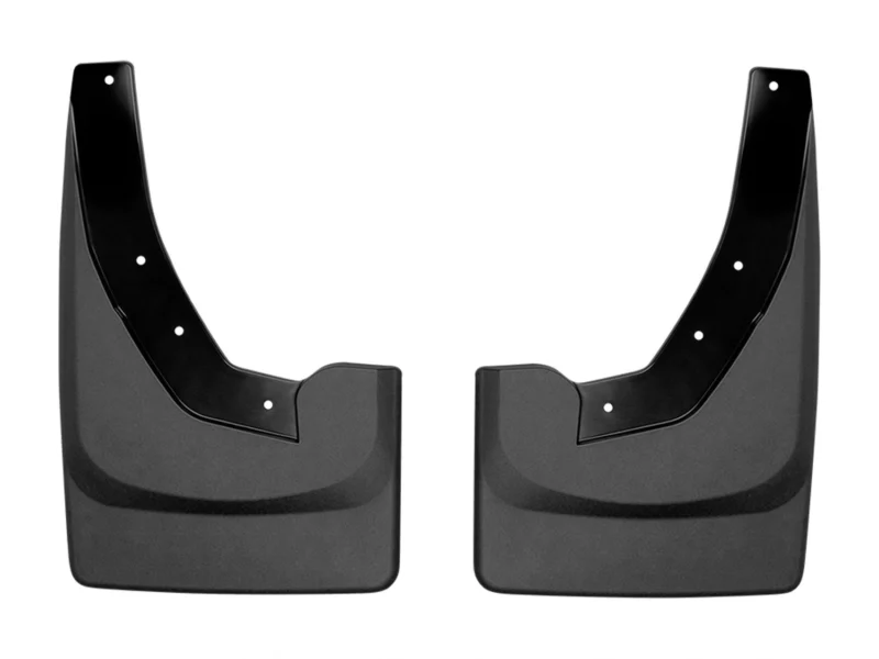 Weathertech 120137 - No-Drill MudFlaps, Black, Molded Rubber