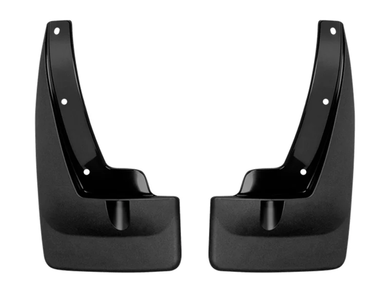 Weathertech 120138 - No-Drill MudFlaps, Black, Molded Rubber