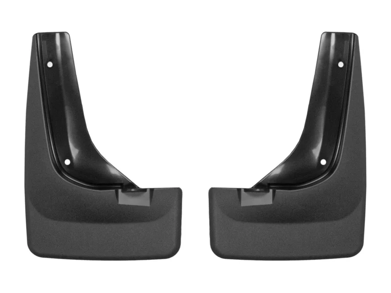 Weathertech 120139 - No-Drill MudFlaps, Black, Molded Rubber