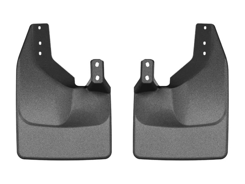 Weathertech 120140 - No-Drill MudFlaps, Black, Molded Rubber
