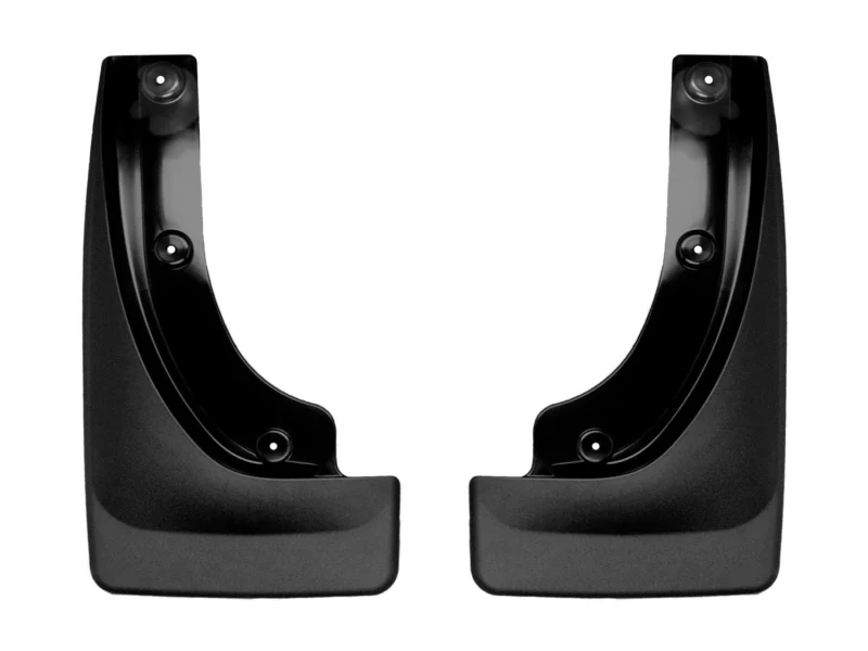 Weathertech 120141 - No-Drill MudFlaps, Black, Molded Rubber