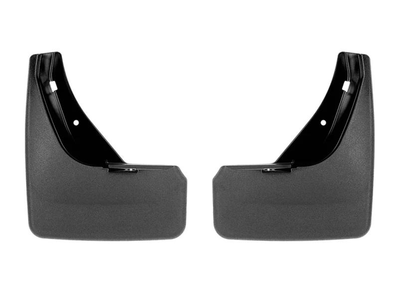 Weathertech 120149 - No-Drill MudFlaps, Black, Molded Rubber